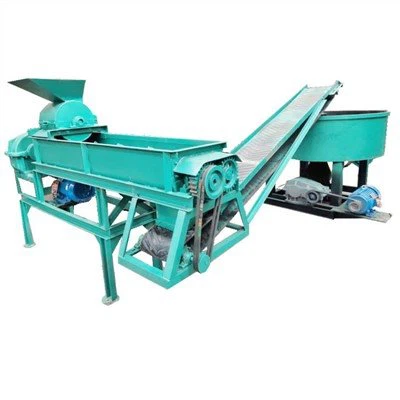 Línea de producción de briquetas