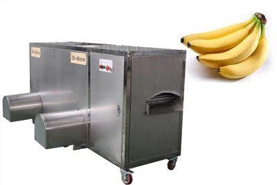 Máquina peladora de plátanos
