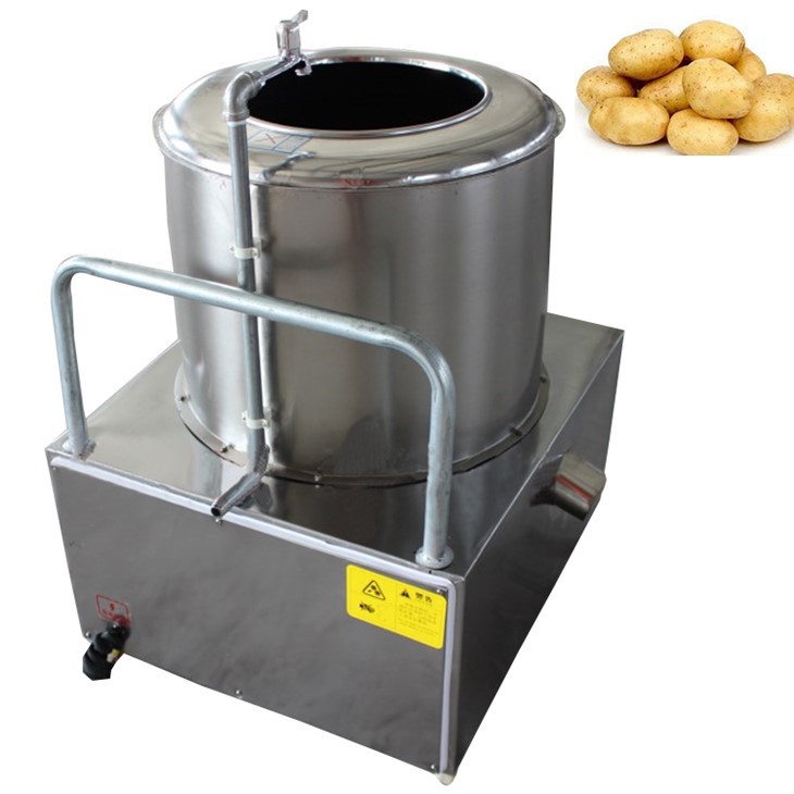 Pelador de papas eléctrico industrial