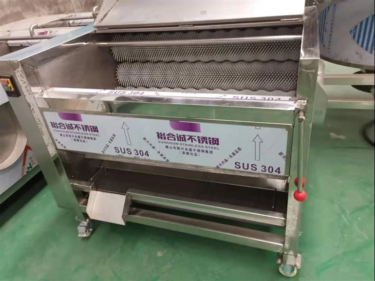 Potato Brushing Machine