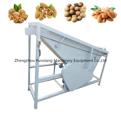 El separador de cáscaras de nueces comprado por clientes italianos ya fue env...