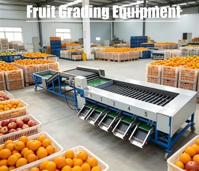Equipo de clasificación de frutas